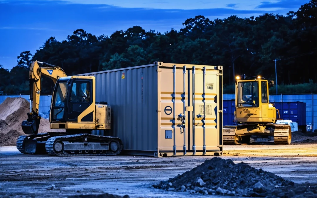 Protect Your Assets: How On-site Storage Containers Can Safeguard Construction Equipment